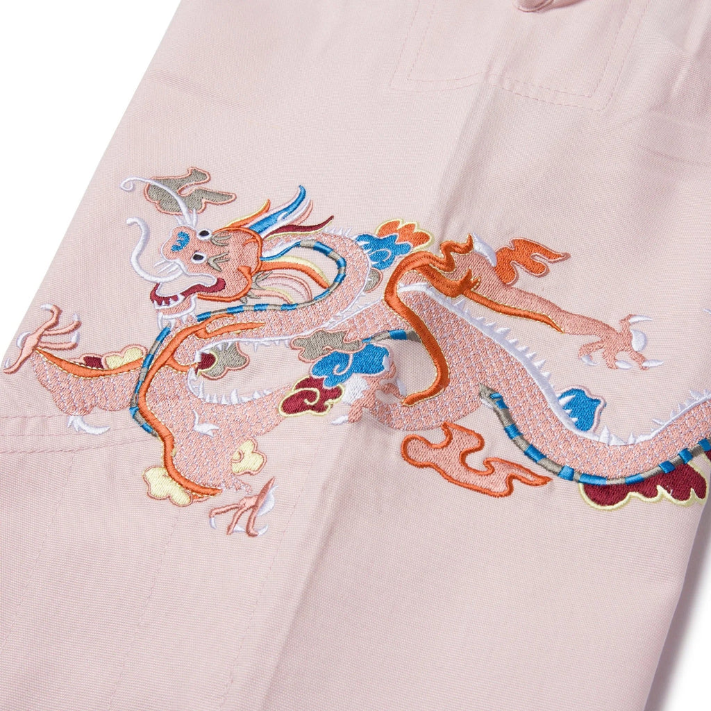 Albino & Preto Year of the Dragon Peach BJJ Kimono - Vorix Sport