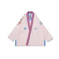 Albino & Preto Year of the Dragon Peach BJJ Kimono - Vorix Sport