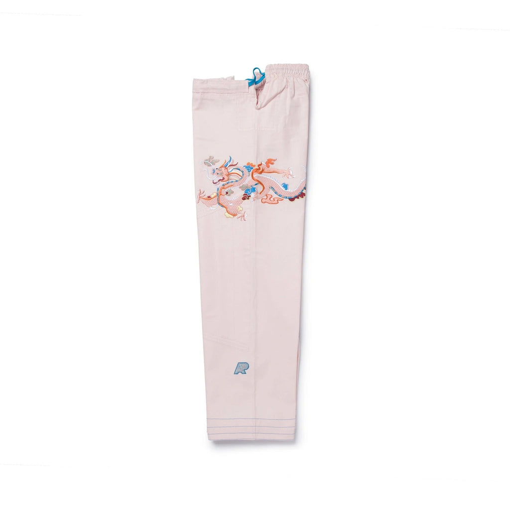 Albino & Preto Year of the Dragon Peach BJJ Kimono - Vorix Sport