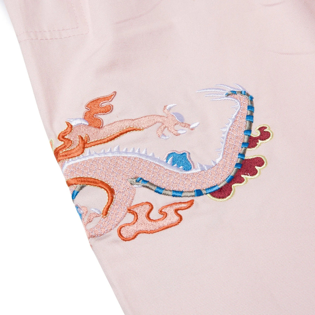 Albino & Preto Year of the Dragon Peach BJJ Kimono - Vorix Sport
