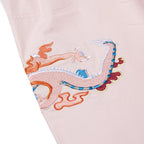 Albino & Preto Year of the Dragon Peach BJJ Kimono - Vorix Sport