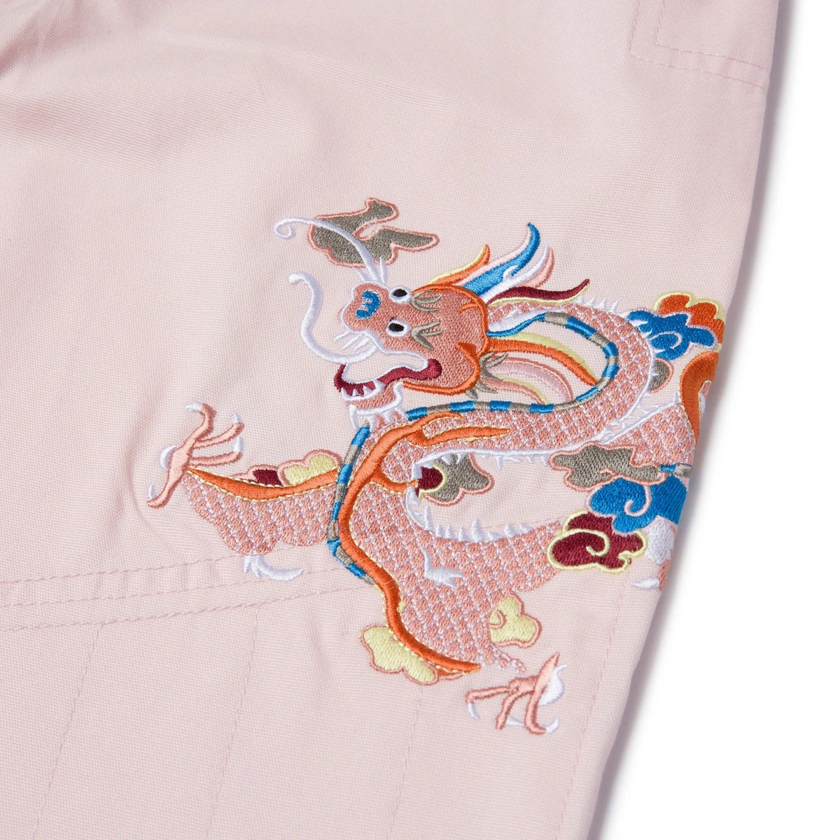 Albino & Preto Year of the Dragon Peach BJJ Kimono - Vorix Sport