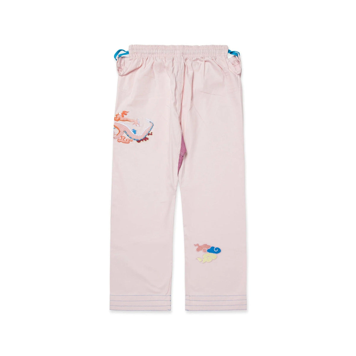 Albino & Preto Year of the Dragon Peach BJJ Kimono - Vorix Sport