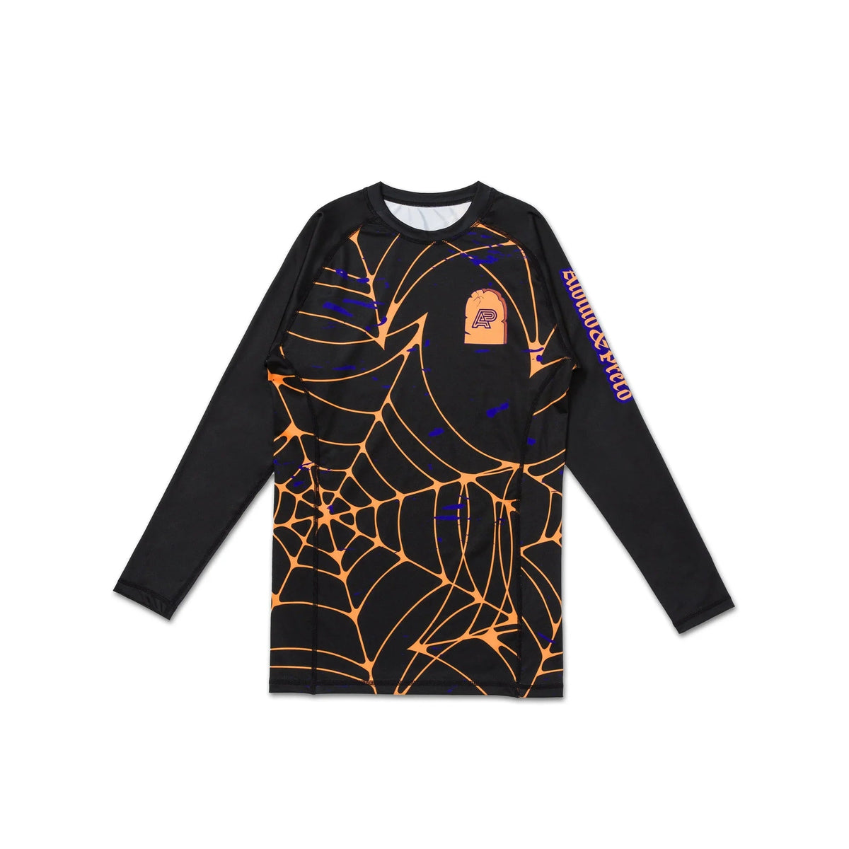 Albino & Preto Zombie Call BJJ Rash Guard - Vorix Sport
