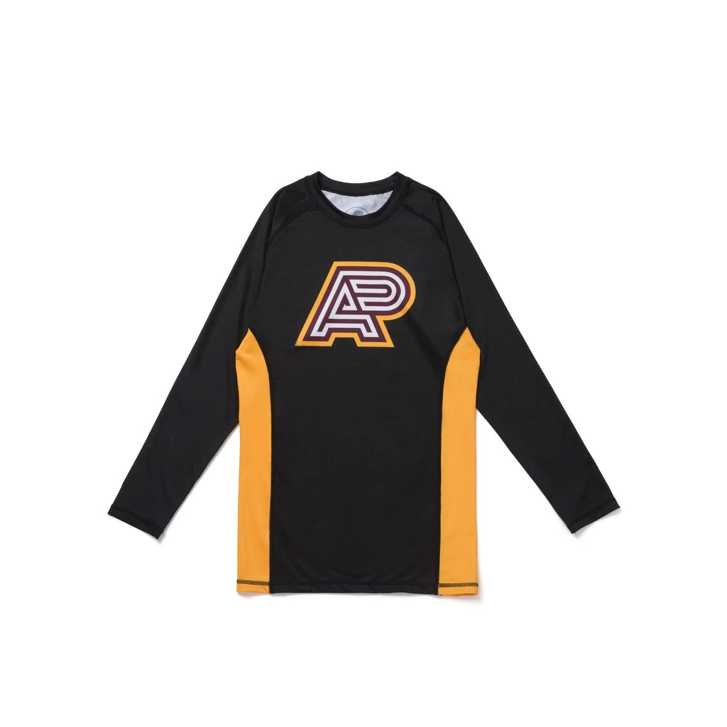 A&P Batch #111 Herringbone Classic YBM Long Sleeve BJJ Rash Guard - Vorix Sport