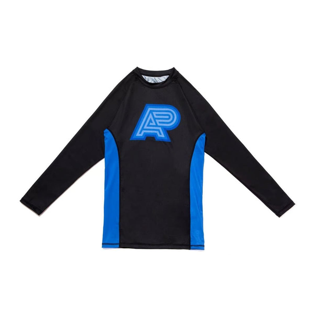 A&P Batch #83 Monochromatic Herringbone Classic Long Sleeve BJJ Rash Guard - Vorix Sport