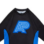 A&P Batch #83 Monochromatic Herringbone Classic Long Sleeve BJJ Rash Guard - Vorix Sport