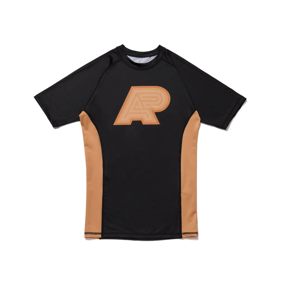 A&P Batch #94 Monochromatic Herringbone Classic Orange Long Sleeve BJJ Rash Guard - Vorix Sport