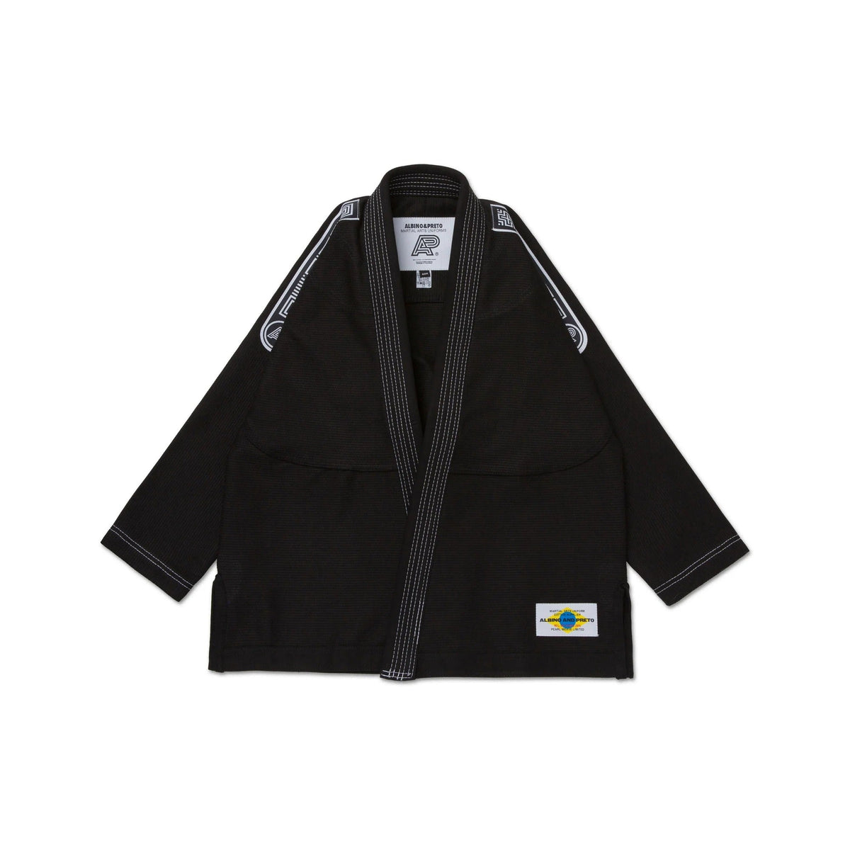 A&P MIL-SP Brazil DP.1 Black BJJ Kimono - Vorix Sport