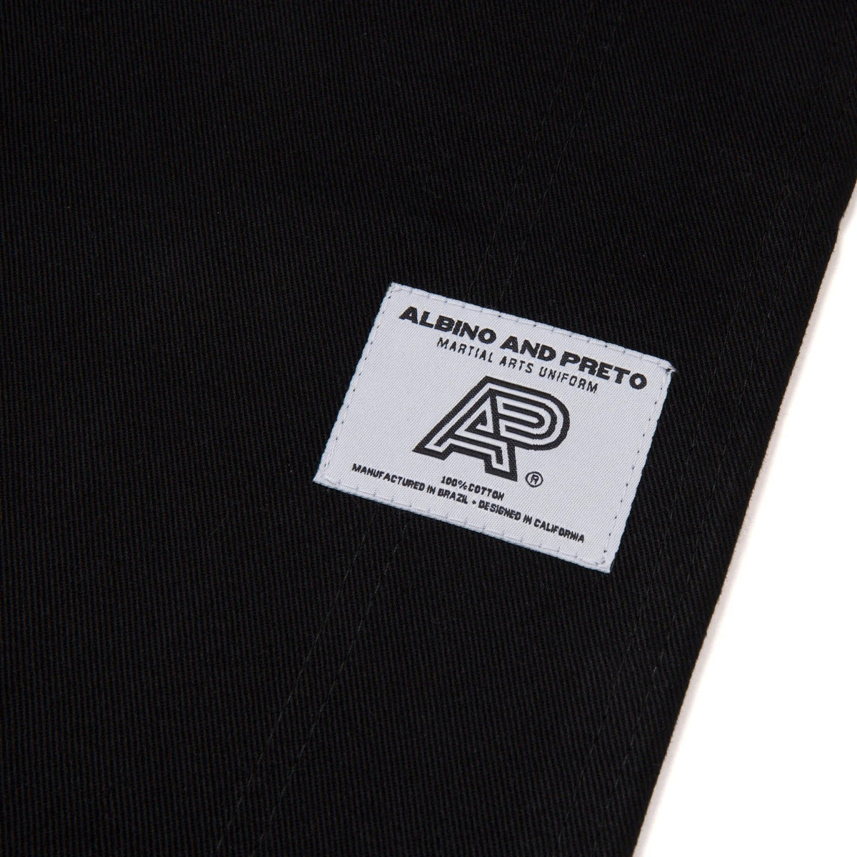 A&P MIL-SP Brazil DP.1 Black BJJ Kimono - Vorix Sport