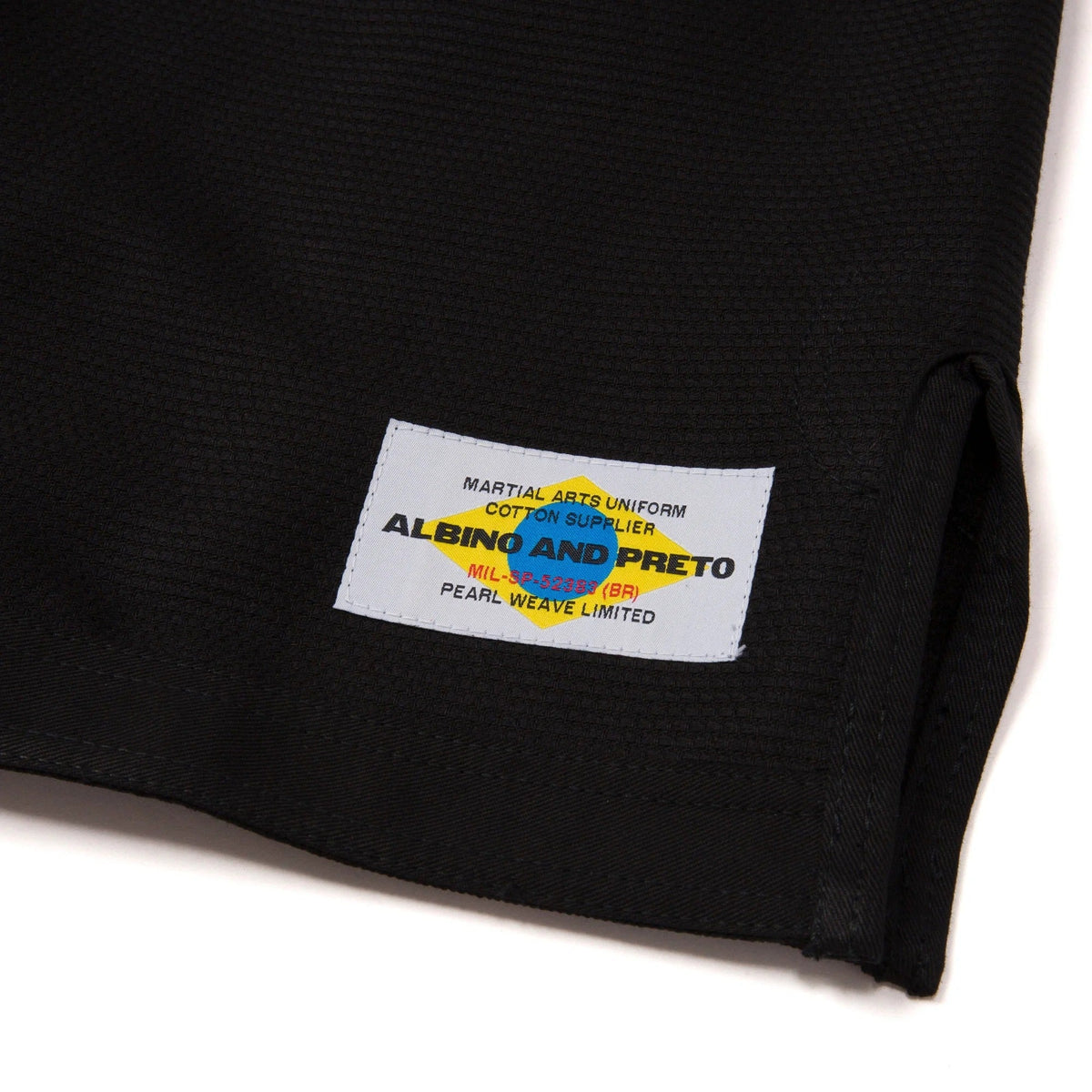 A&P MIL-SP Brazil DP.1 Black BJJ Kimono - Vorix Sport