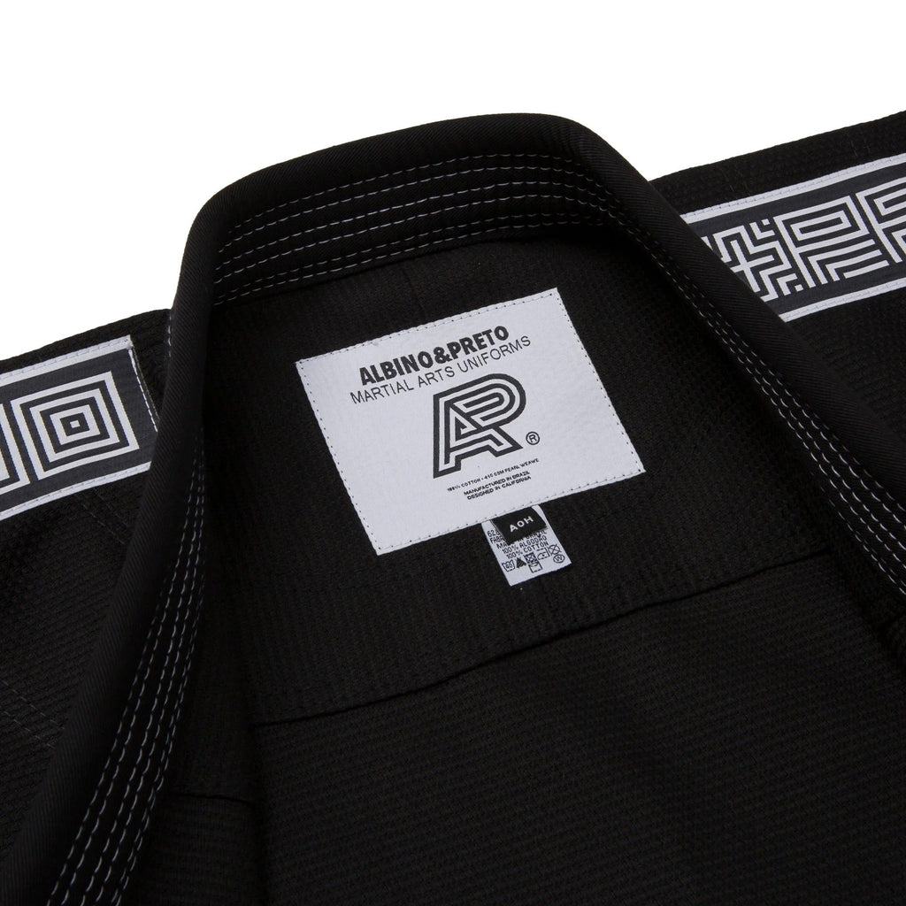 A&P MIL-SP Brazil DP.1 Black BJJ Kimono - Vorix Sport