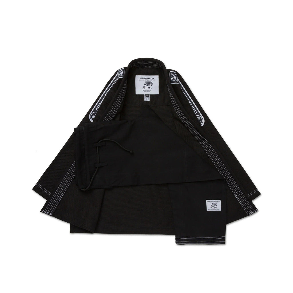 A&P MIL-SP Brazil DP.1 Black BJJ Kimono - Vorix Sport