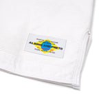 A&P MIL-SP Brazil DP.1 White Jiu Jitsu Gi - Vorix Sport