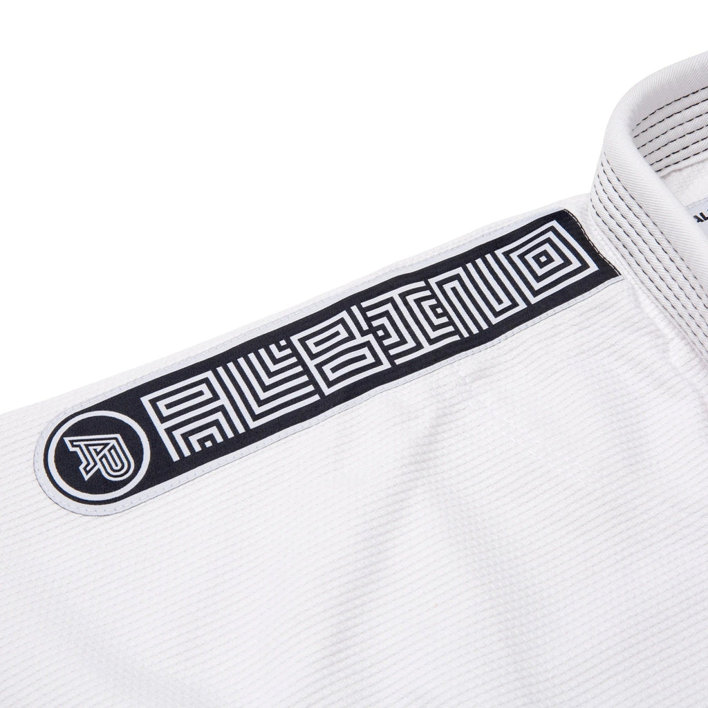 A&P MIL-SP Brazil DP.1 White Jiu Jitsu Gi - Vorix Sport
