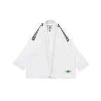 A&P MIL-SP Brazil DP.1 White Jiu Jitsu Gi - Vorix Sport