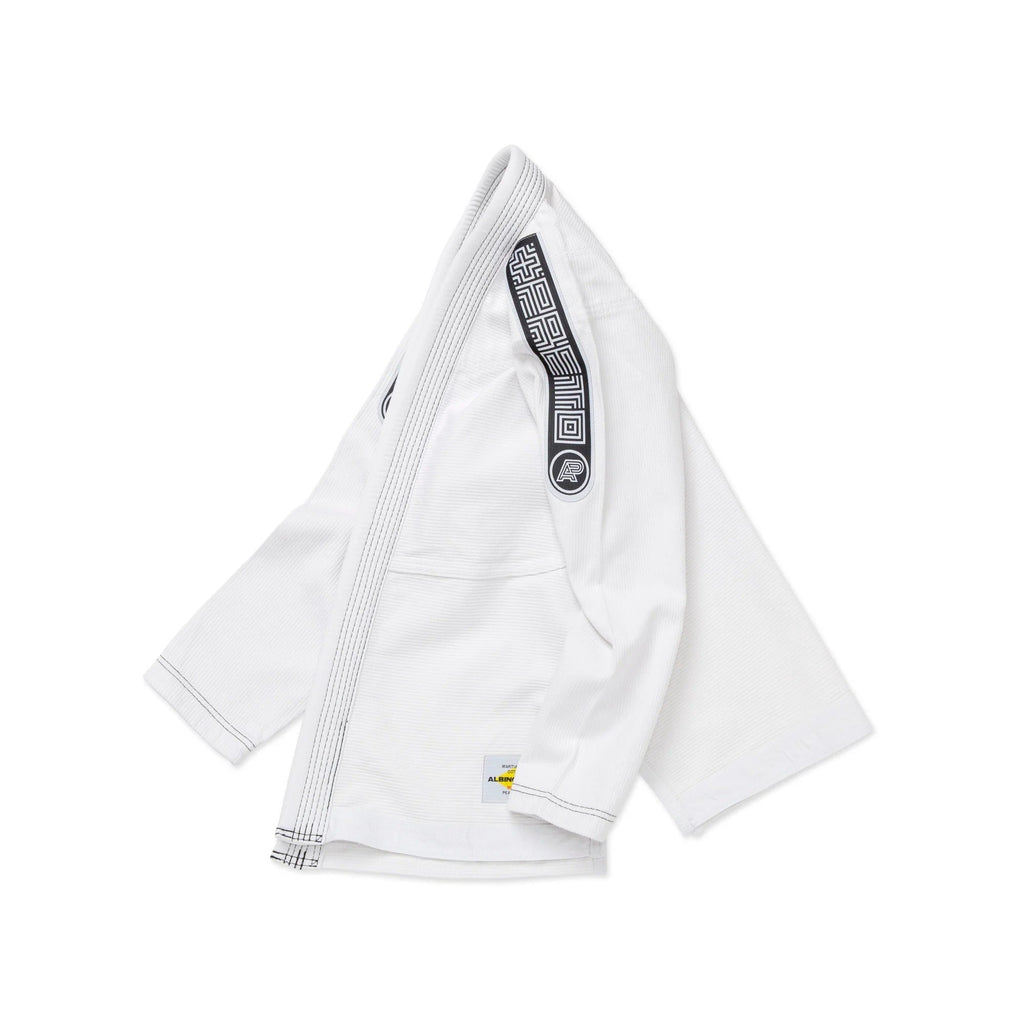 A&P MIL-SP Brazil DP.1 White Jiu Jitsu Gi - Vorix Sport