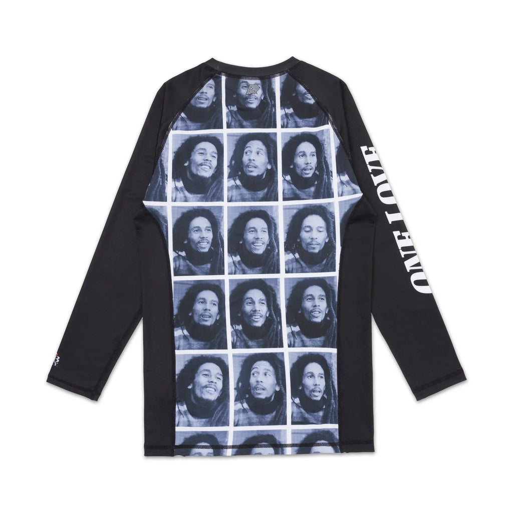 A&P x Bob Marley Long Sleeve BJJ Rash Guard - Vorix Sport