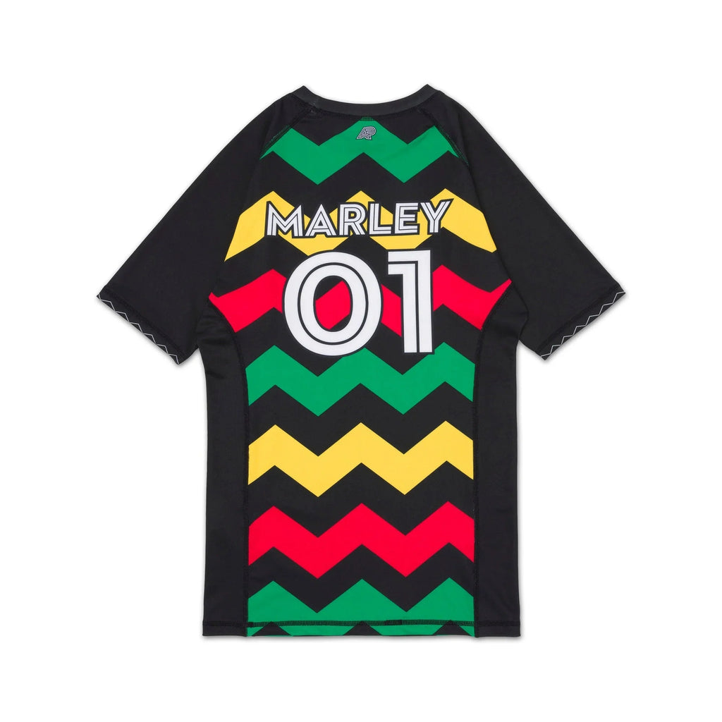 A&P x Bob Marley Short Sleeve BJJ Rash Guard - Vorix Sport