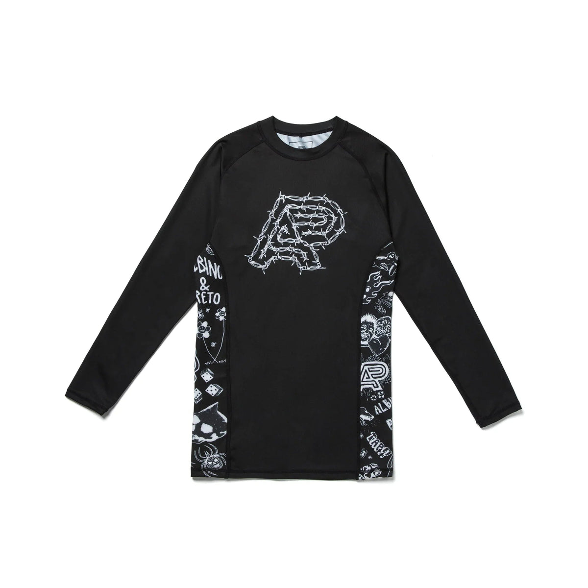 A&P x Mike Gigliotti No-Gi Rash Guard | BJJ Grappling Wear - Vorix Sport
