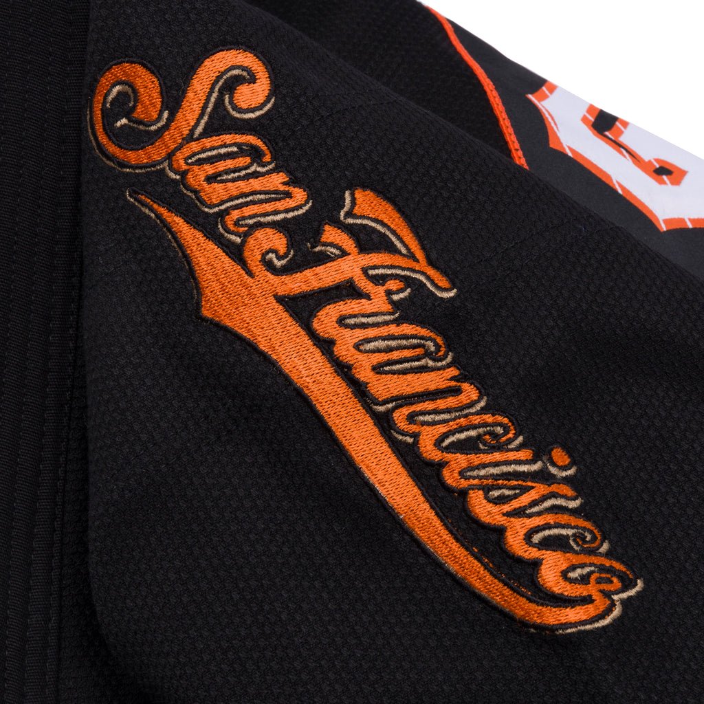 A&P x MLB Giants 47 Black Jiu-Jitsu Gi - Vorix Sport