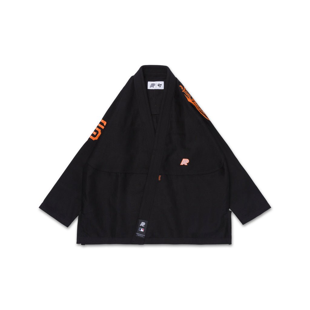 A&P x MLB Giants 47 Black Jiu-Jitsu Gi - Vorix Sport