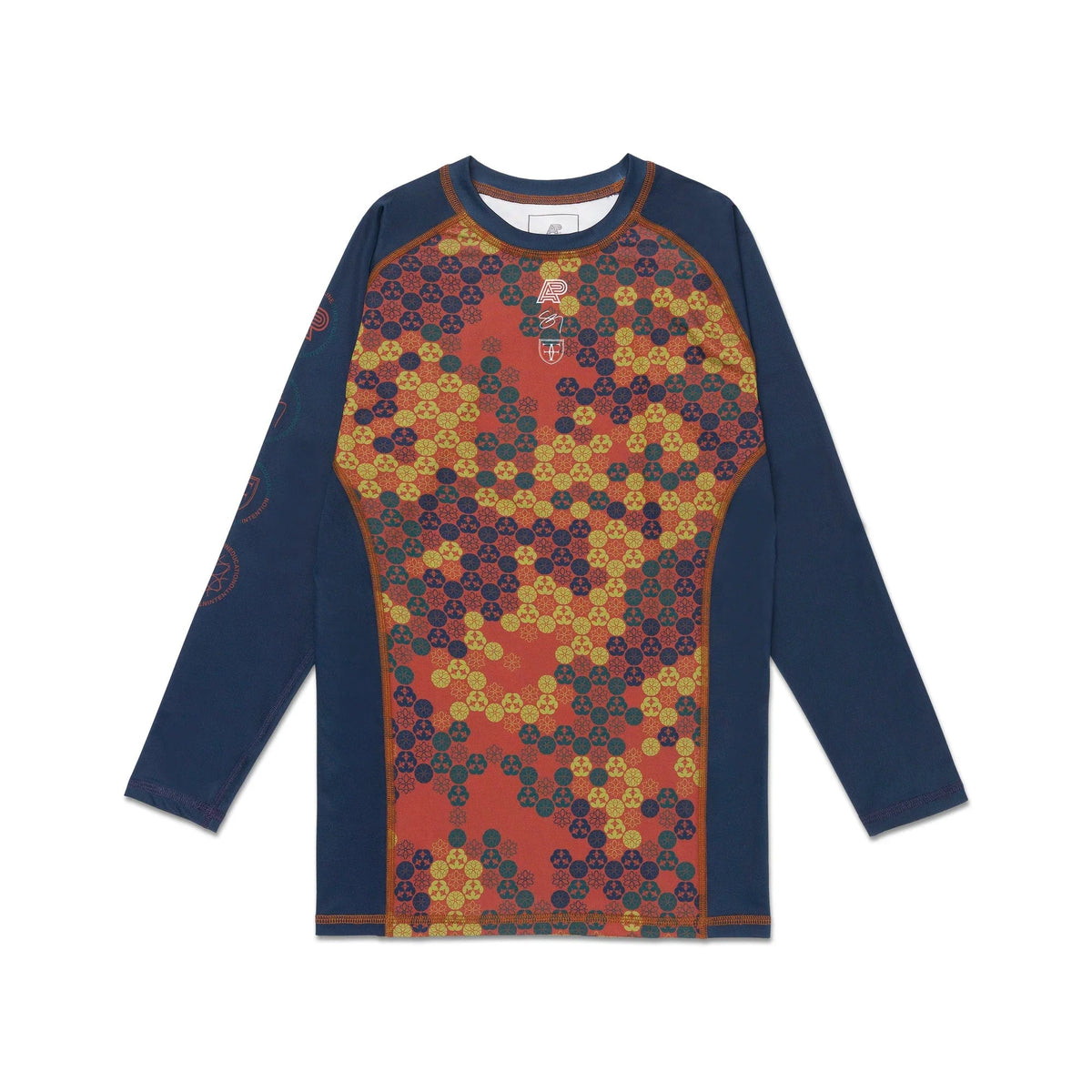 A&P x Sig Zane Jiu Jitsu Rash Guard | Hawaiian-Inspired No-Gi Wear - Vorix Sport