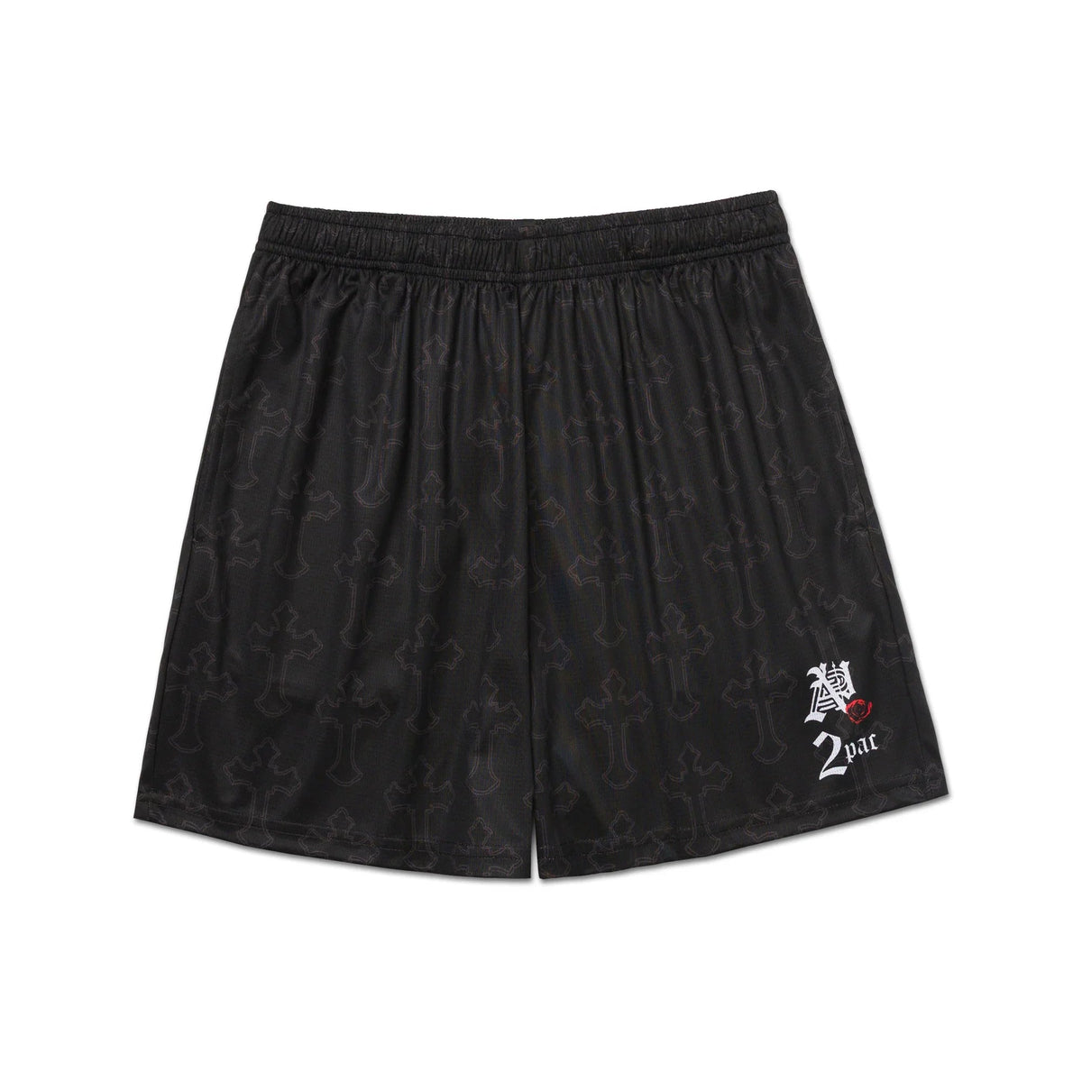 A&P x Tupac BJJ Shorts | Hip-Hop Inspired No-Gi Grappling Fightwear - Vorix Sport