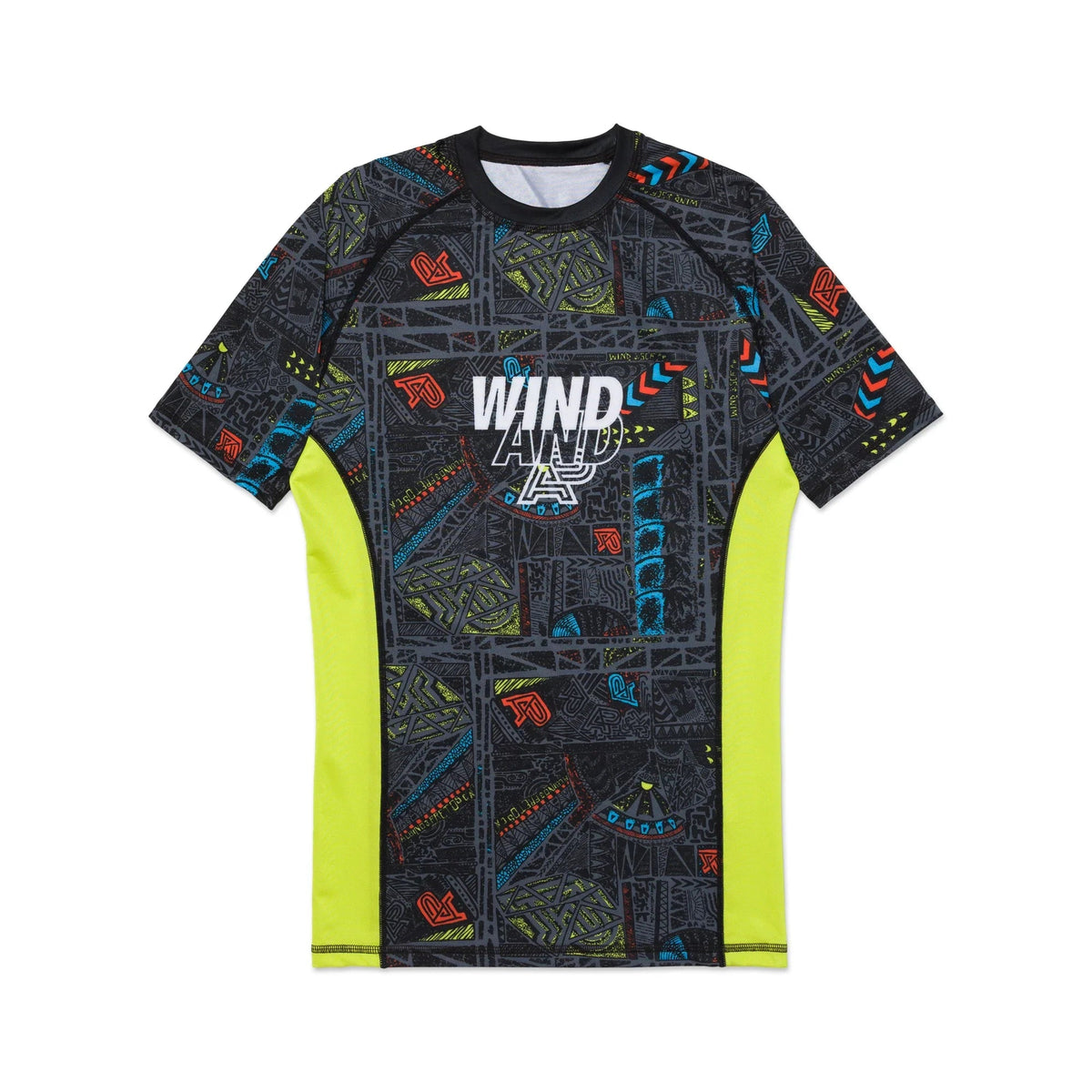 A&P x Wind and Sea BJJ Rash Guard | Streetwear-Inspired No-Gi Gear - Vorix Sport