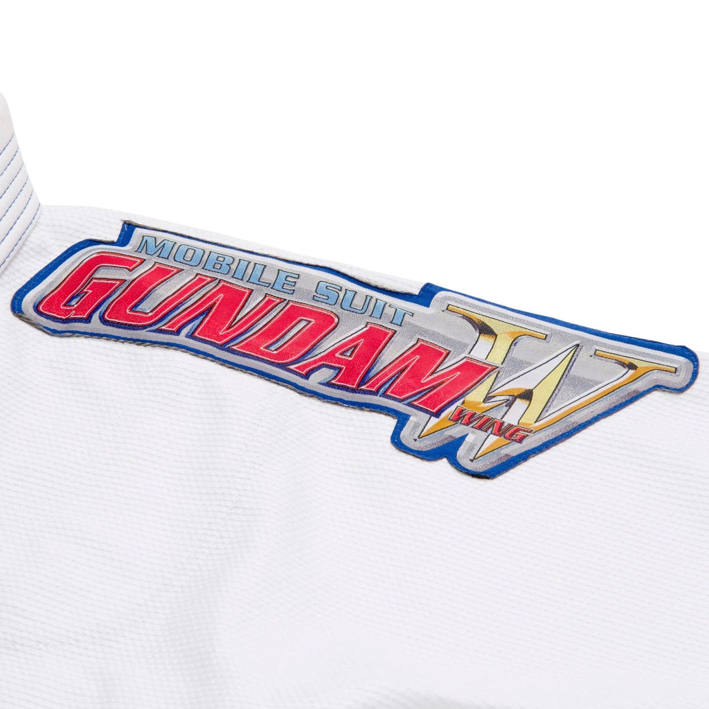 A&P x Wing Gundam White BJJ Kimono - Vorix Sport