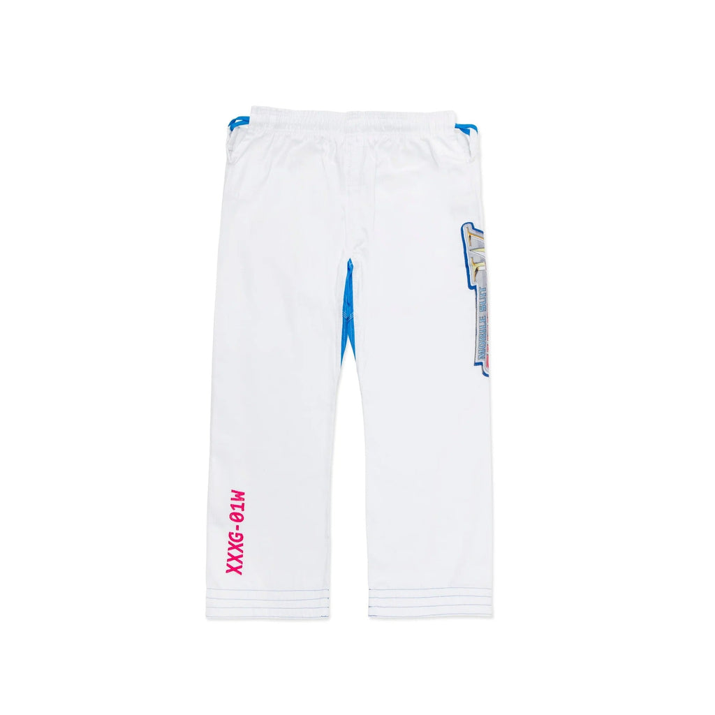 A&P x Wing Gundam White BJJ Kimono - Vorix Sport