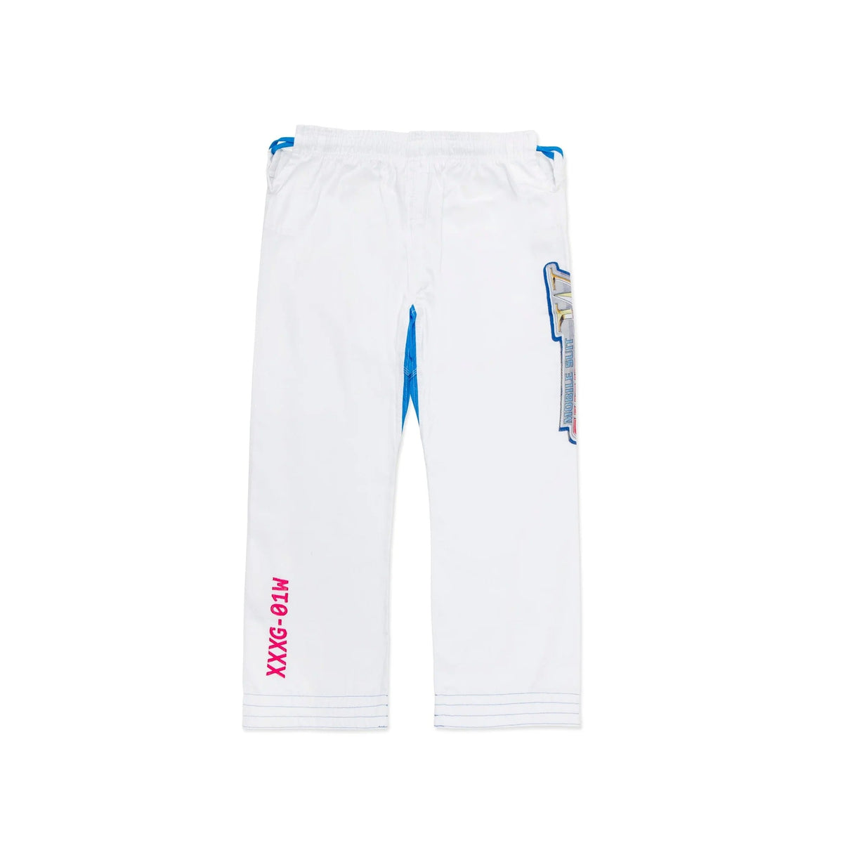 A&P x Wing Gundam White BJJ Kimono - Vorix Sport
