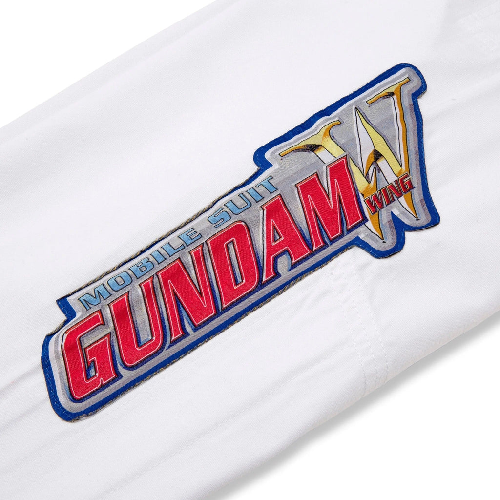 A&P x Wing Gundam White BJJ Kimono - Vorix Sport