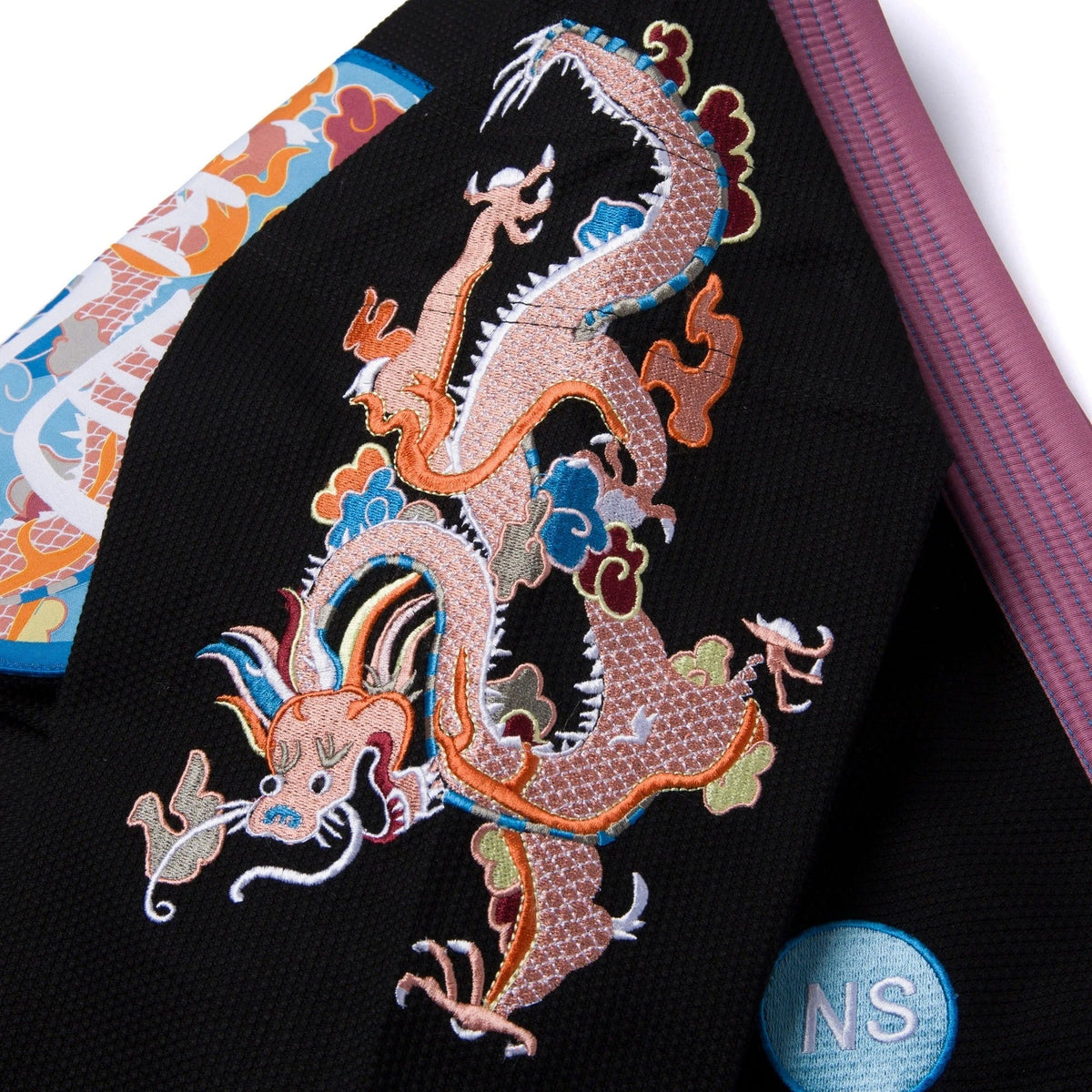 A&P Year of the Dragon Black Jiu Jitsu Gi - Vorix Sport