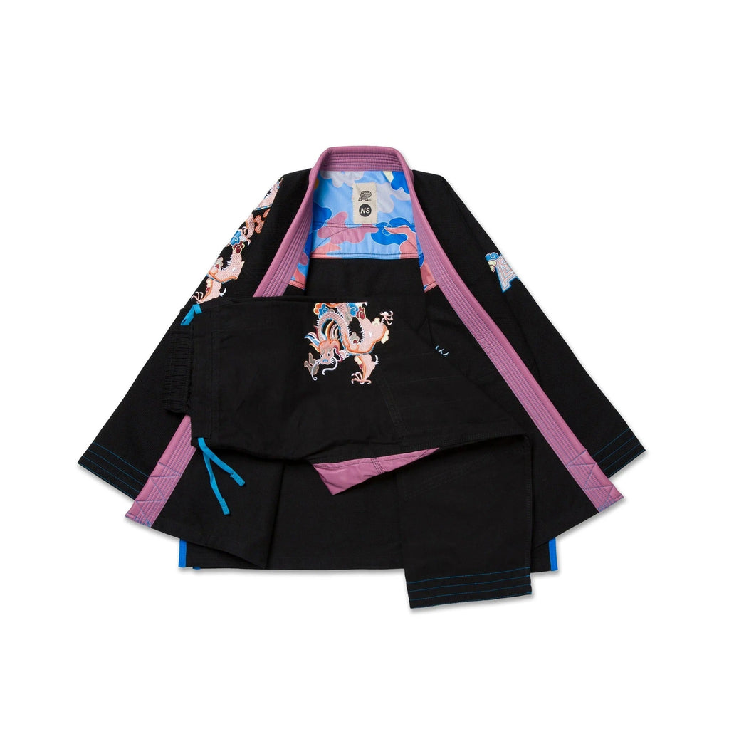 A&P Year of the Dragon Black Jiu Jitsu Gi - Vorix Sport