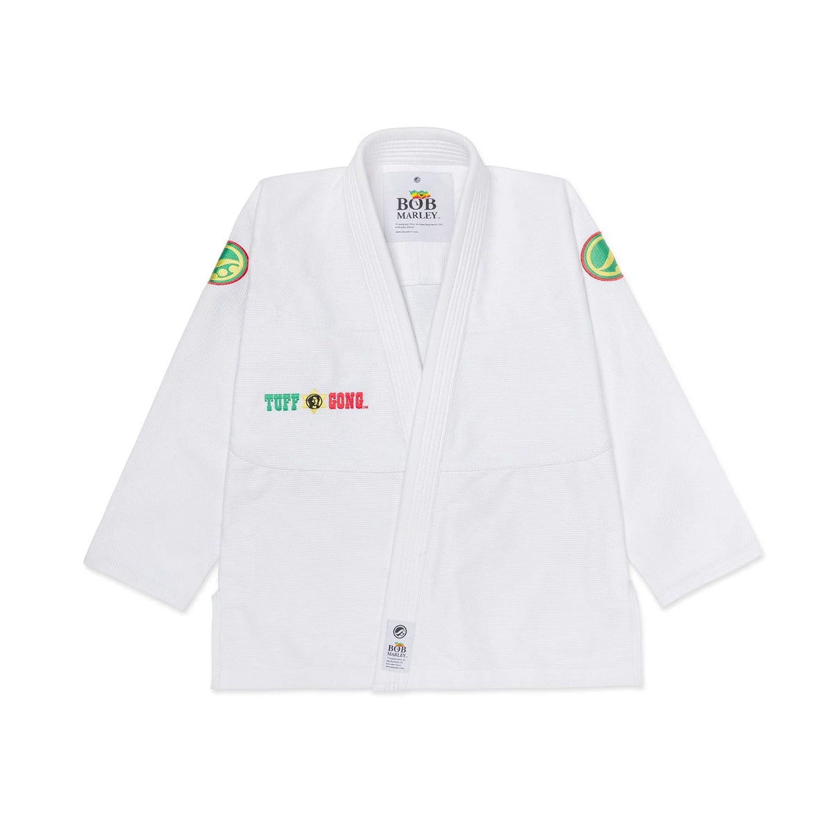 Bob Marley x Shoyoroll V1 BJJ Gi – White - Vorix Sport