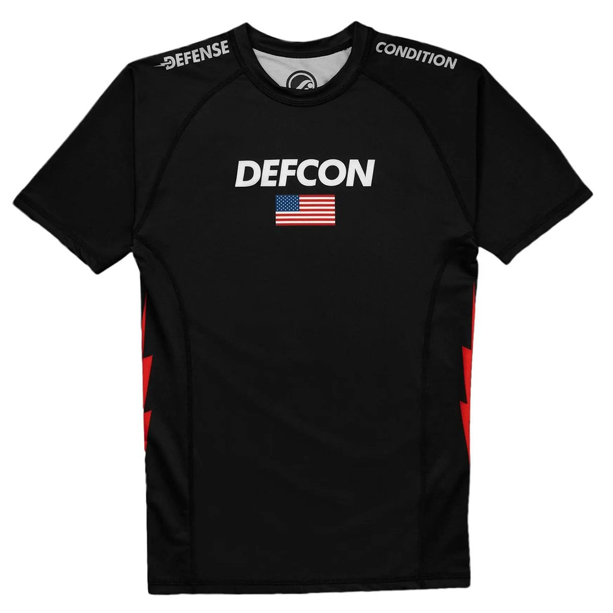 Defcon Group x Shoyoroll Short Sleeve BJJ Rash Guard - Vorix Sport