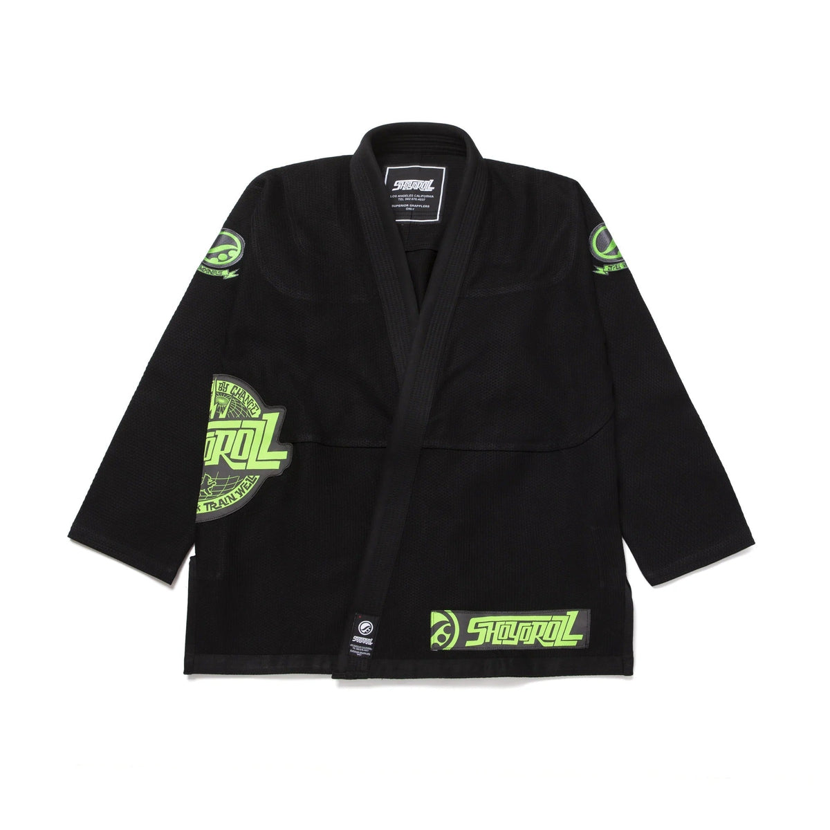 Shoyoroll 95 Competitor BJJ Gi – Black - Vorix Sport
