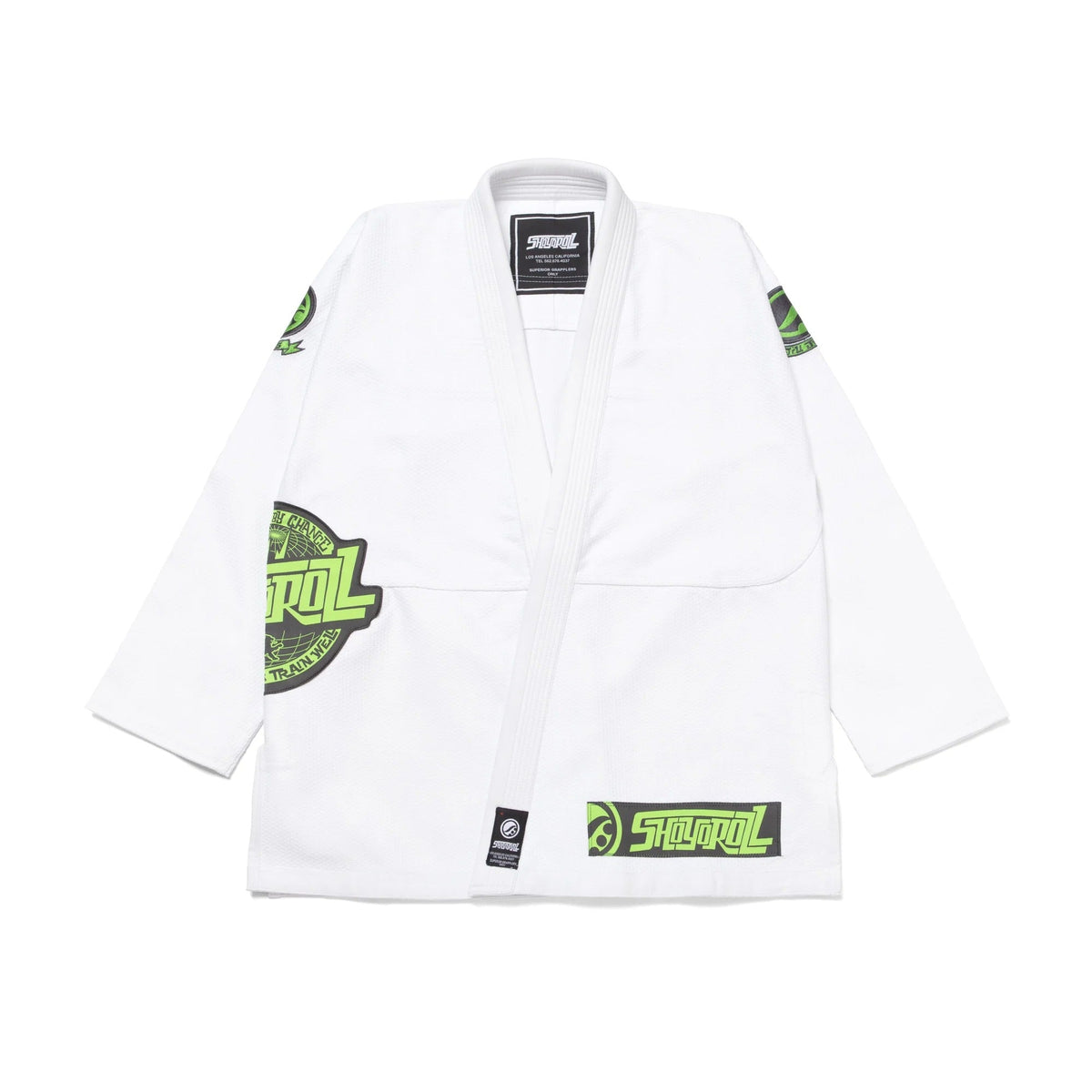 Shoyoroll 95 Competitor BJJ Gi – White - Vorix Sport