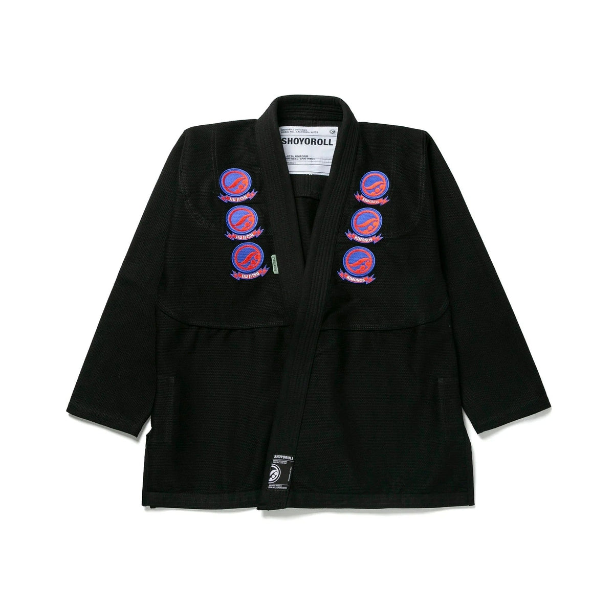 Shoyoroll Admiral Competitor BJJ Gi – Black - Vorix Sport