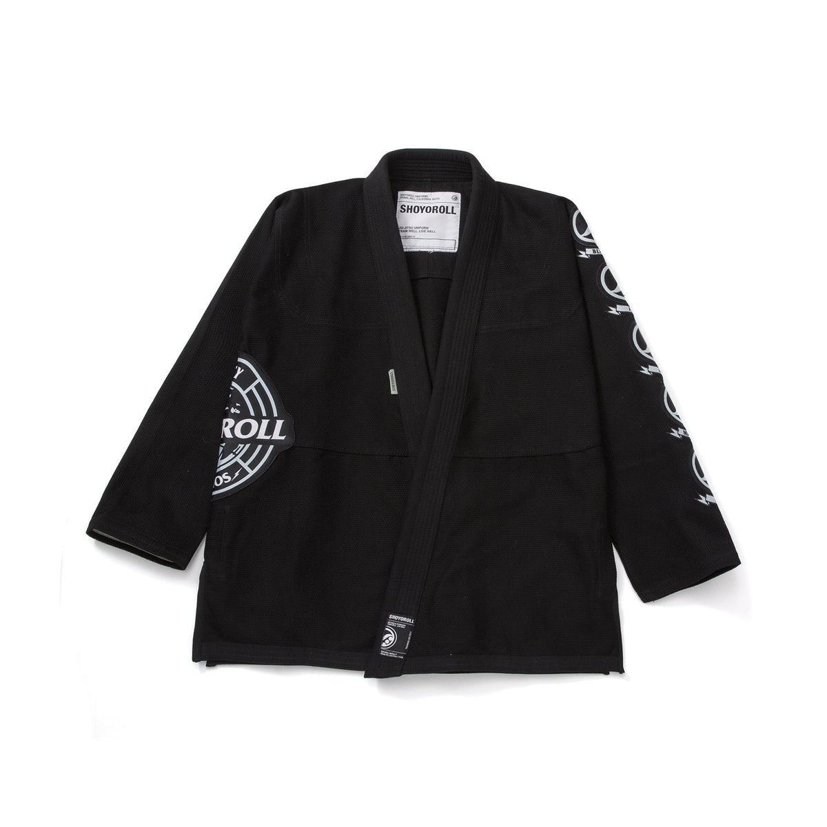 Shoyoroll Arctic Competitor BJJ Gi – Black - Vorix Sport