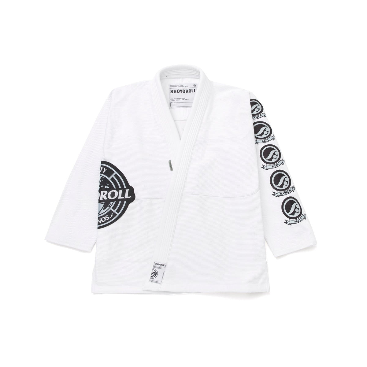 Shoyoroll Arctic Competitor BJJ Gi – White - Vorix Sport
