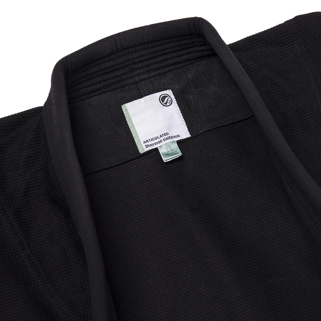 Shoyoroll Articulated Kimono V1 BJJ Gi – Black - Vorix Sport
