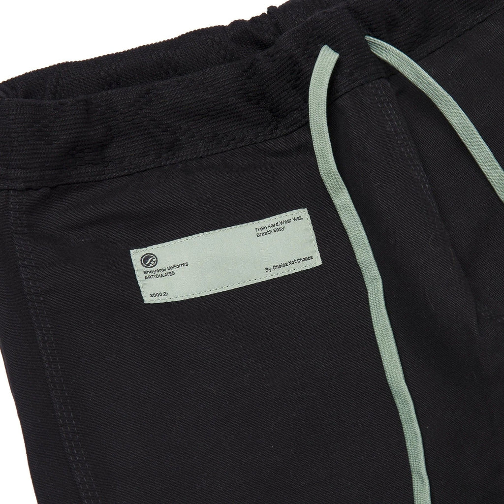 Shoyoroll Articulated Kimono V1 BJJ Gi – Black - Vorix Sport