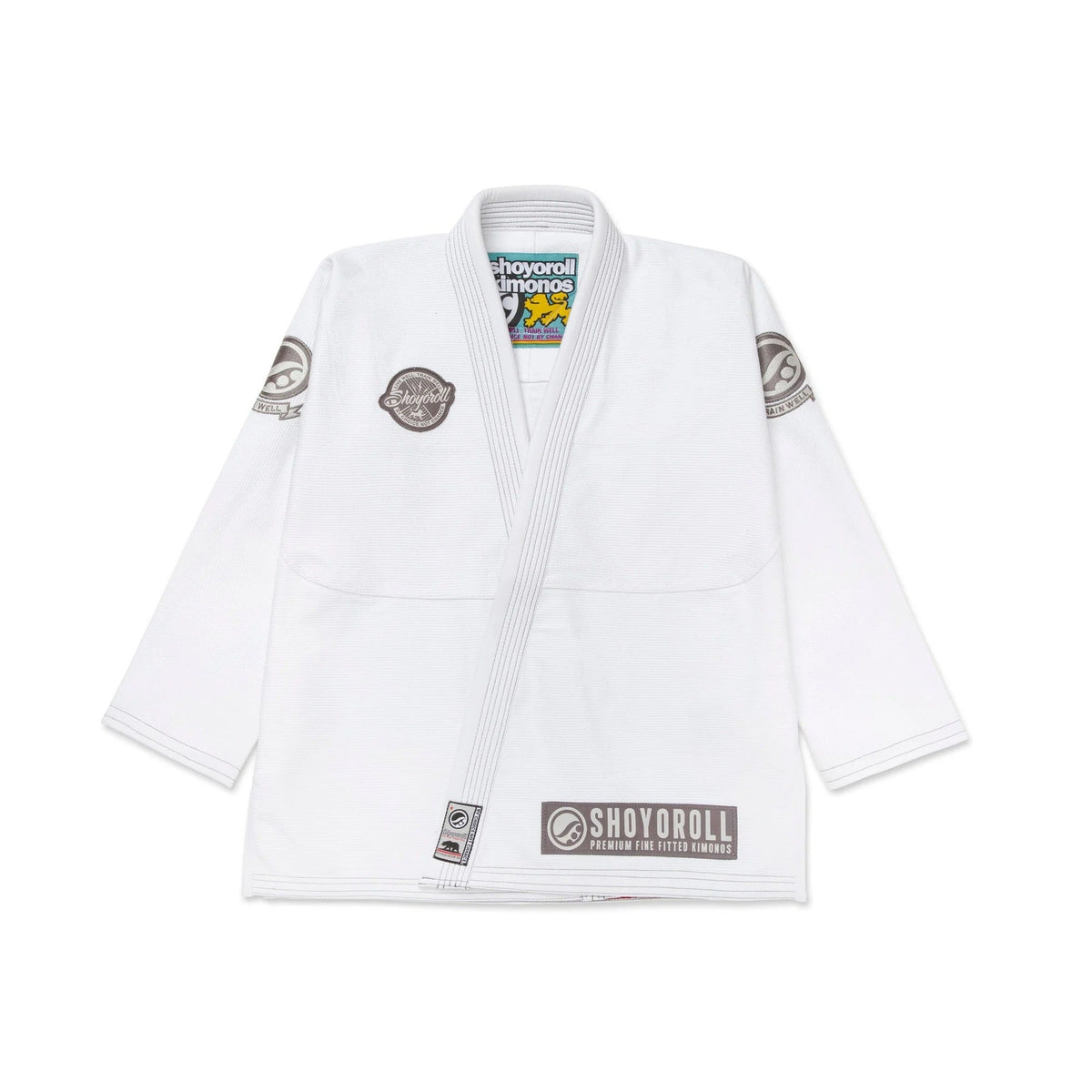 Shoyoroll Atlas Competitor BJJ Gi – White - Vorix Sport