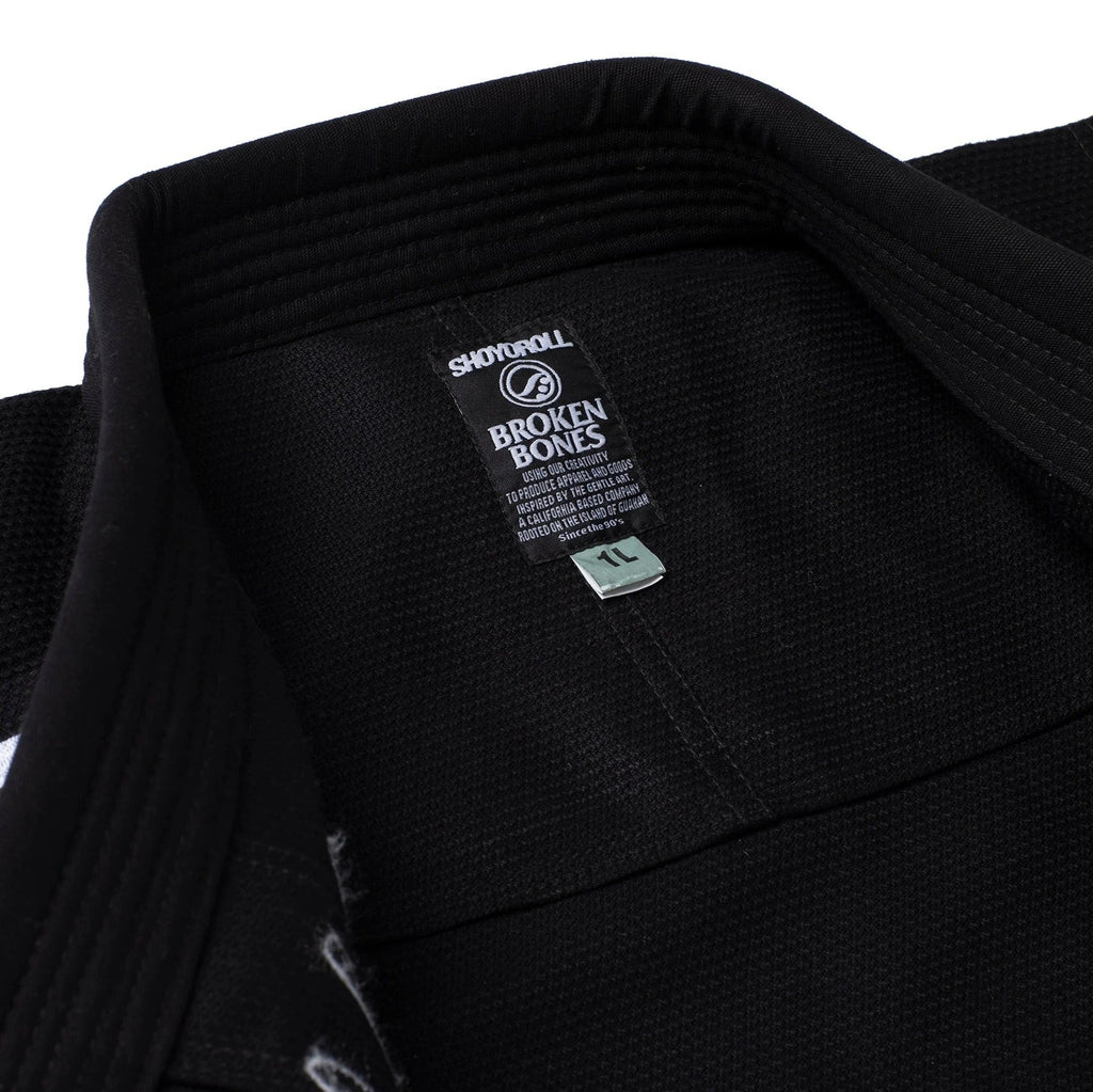 Shoyoroll Broken Bones BJJ Gi – Black - Vorix Sport