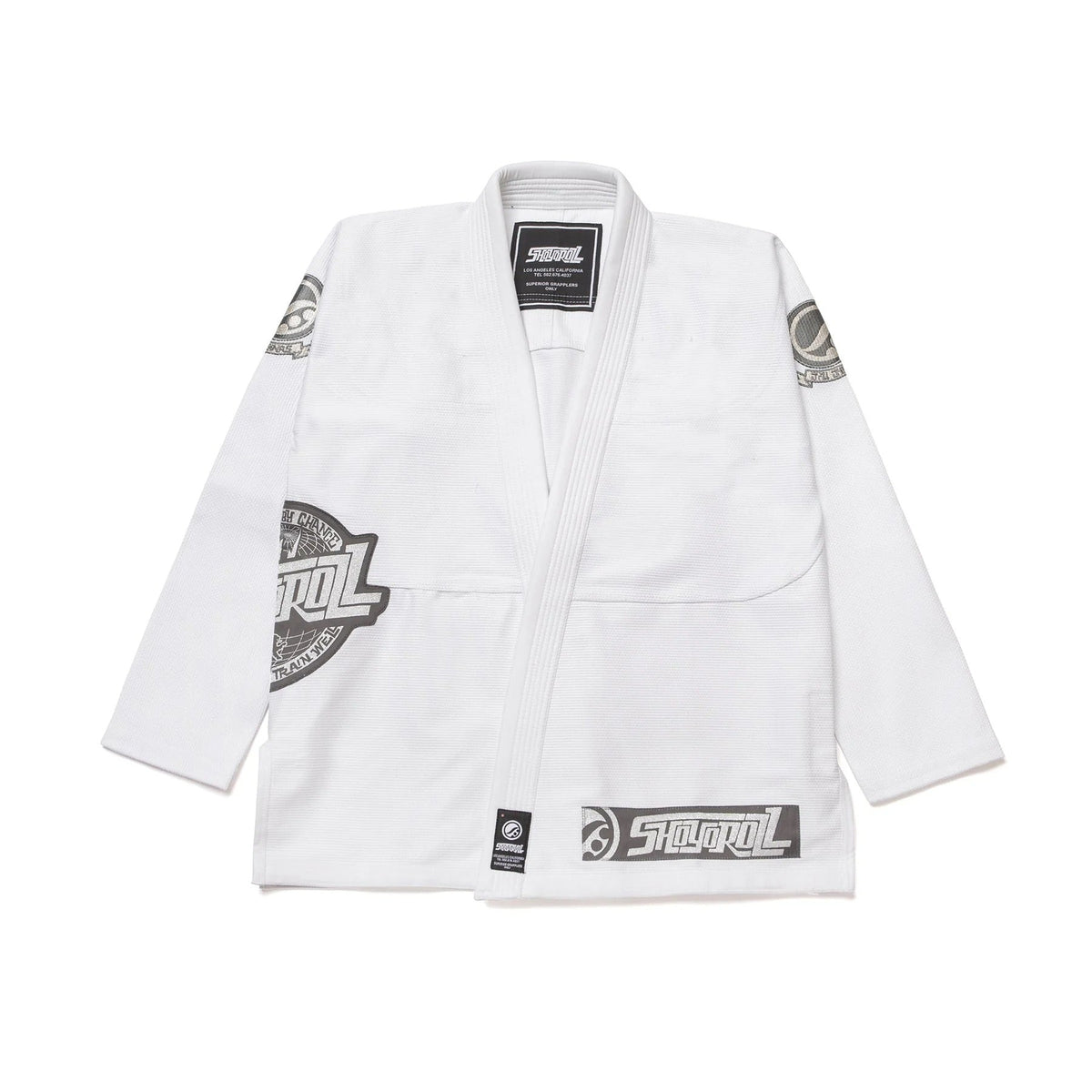 Shoyoroll Carbon Competitor BJJ Gi – White - Vorix Sport