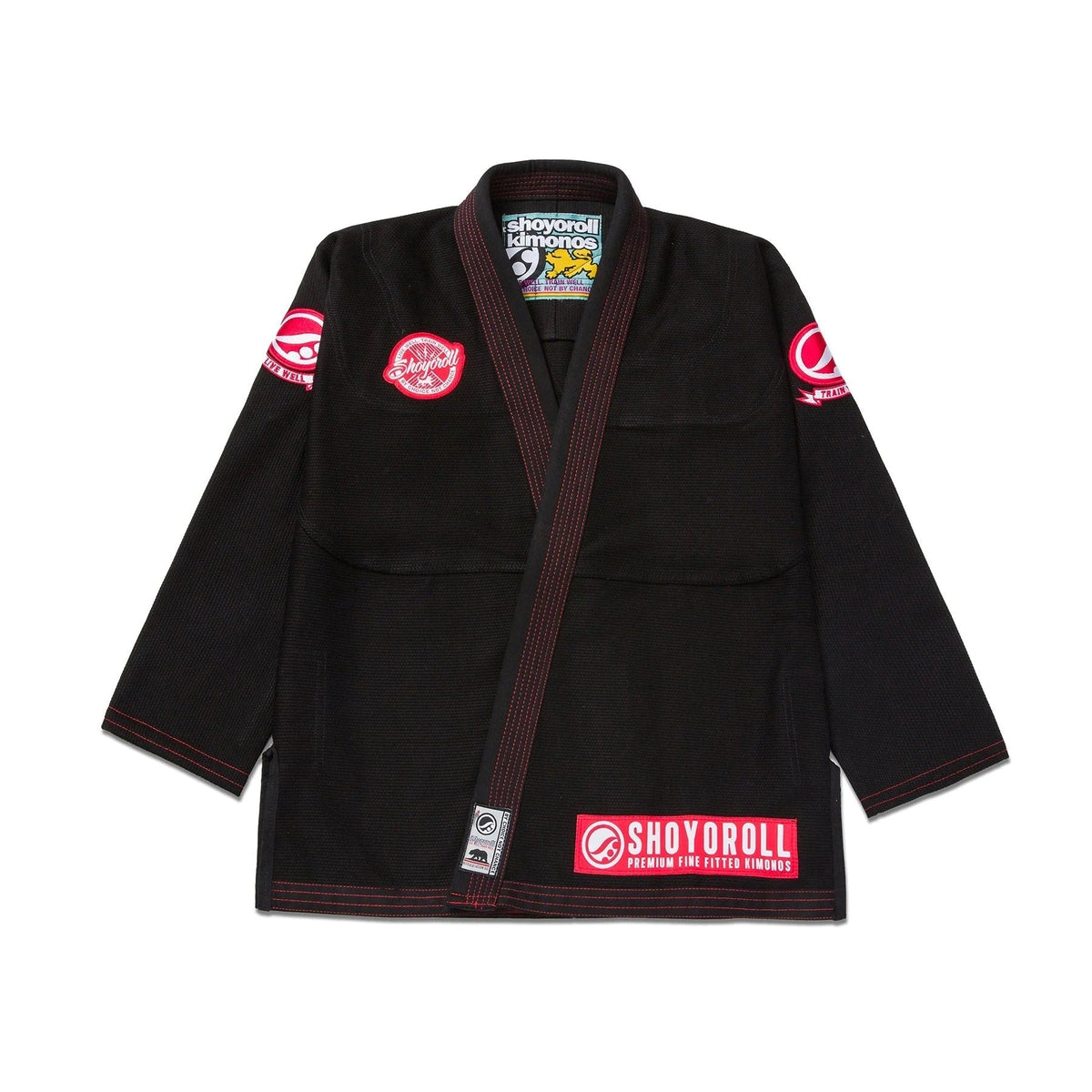 Shoyoroll Carmine Competitor BJJ Gi – Black - Vorix Sport