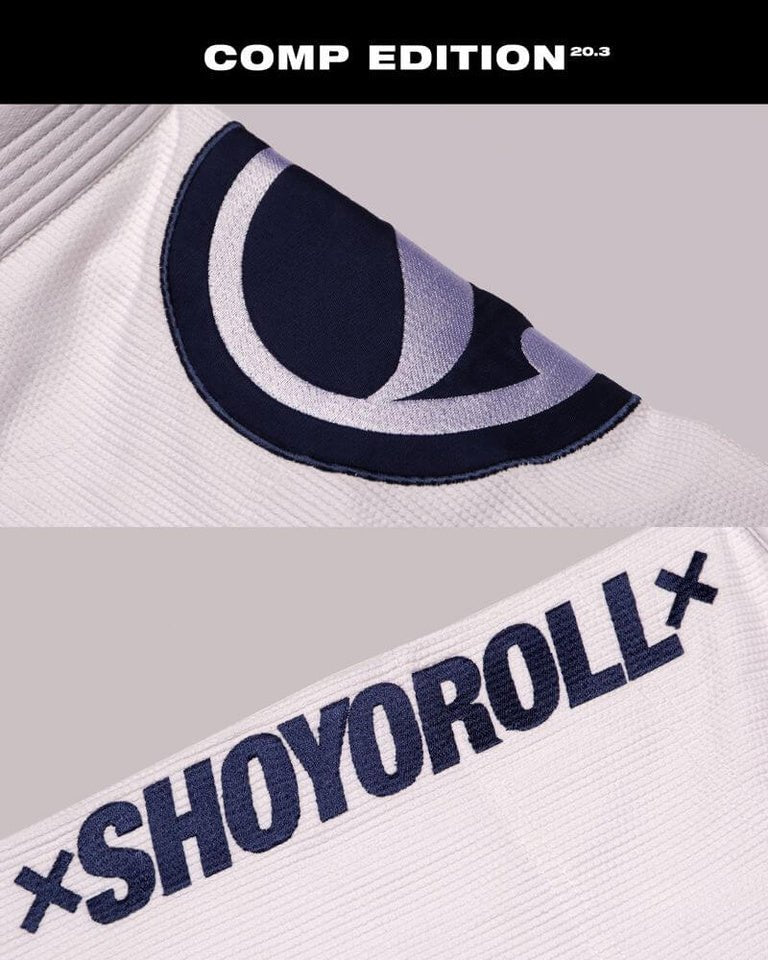 Shoyoroll Comp Edition 20.3 White BJJ Kimono - Vorix Sport