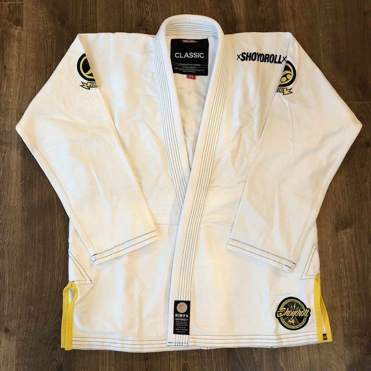 Shoyoroll Comp Standard XV Q1 White BJJ Gi - Vorix Sport